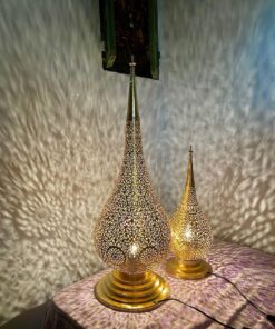 Handmade Brass Moroccan Floor Lamp