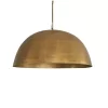 SET OF 2 Brass kitchen pendant lighting - Brass modern kitchen lighting