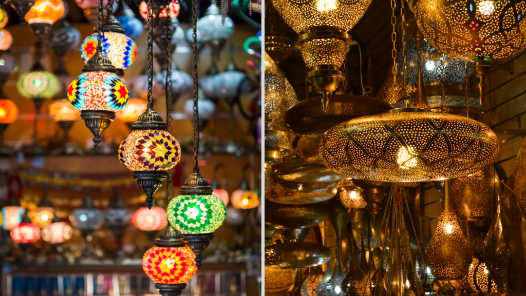 The Difference Between Turkish and Moroccan Lamps